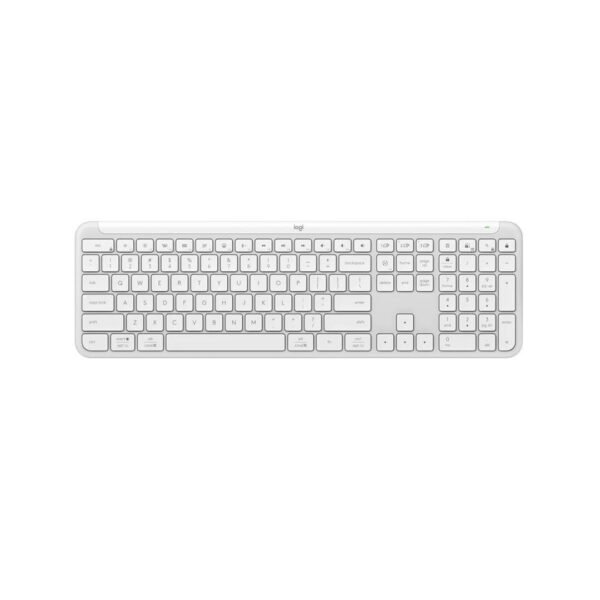 Logitech Signature Slim K950 Wireless Keyboard White – Équipement Gaming Haute Performance