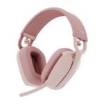 Logitech ZONE VIBE 100 Lightweight Professional Wireless Headphones Rose – Équipement Gaming Haute Performance