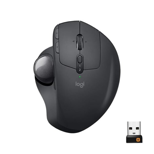 Logitech MX Ergo S Advanced Wireless Trackball Mouse – Équipement Gaming Haute Performance
